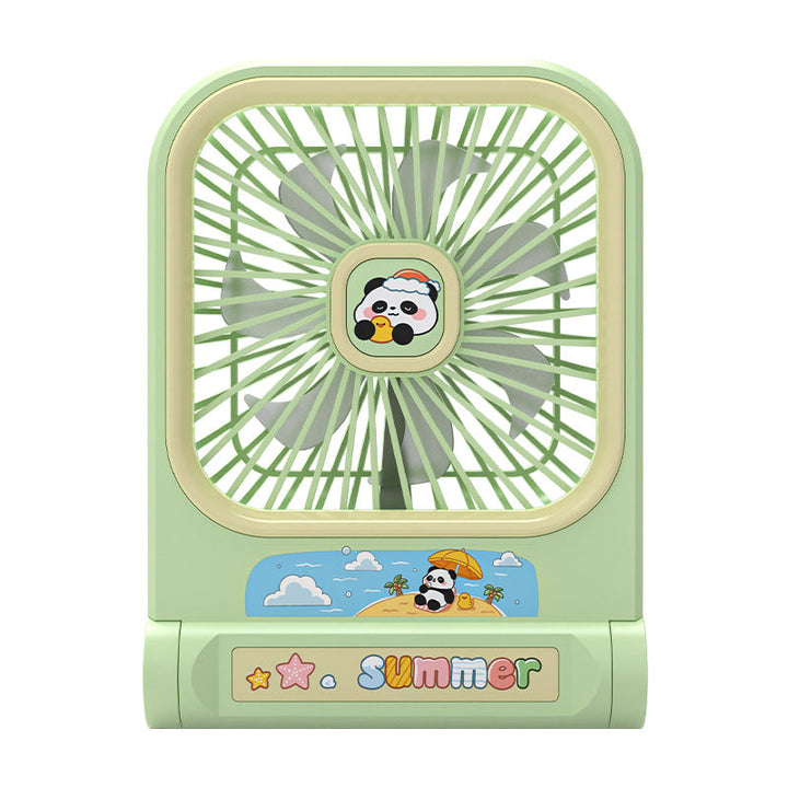 Women's Portable Mini Fan in Playful Panda Design Kalsten