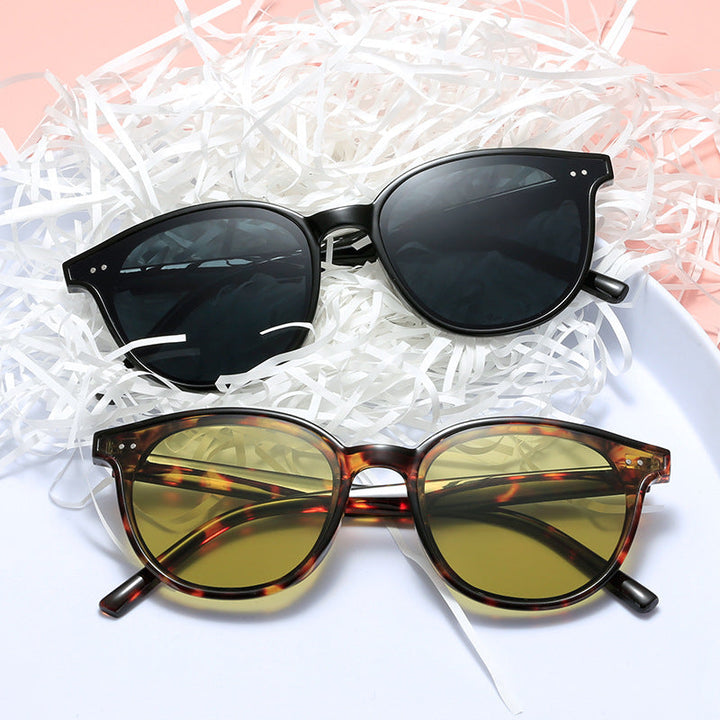 Women's round sunglasses with stylish design and UV protection Kalsten