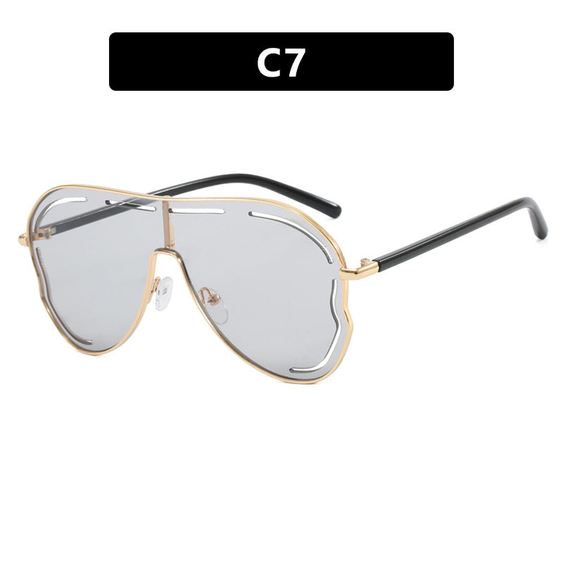 Ladies luxurious pilot sunglasses with modern frame Kalsten