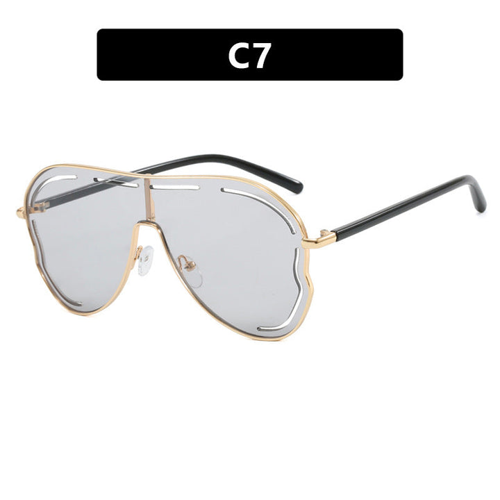 Ladies luxurious pilot sunglasses with modern frame Kalsten