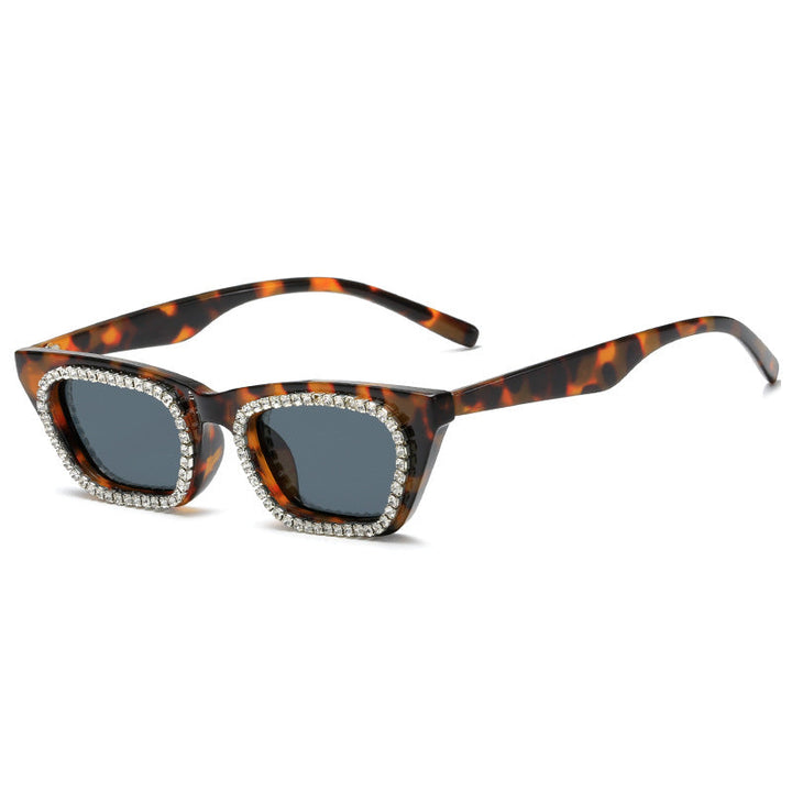 Ladies Glamorous Sunglasses with Rhinestone Decorations Kalsten