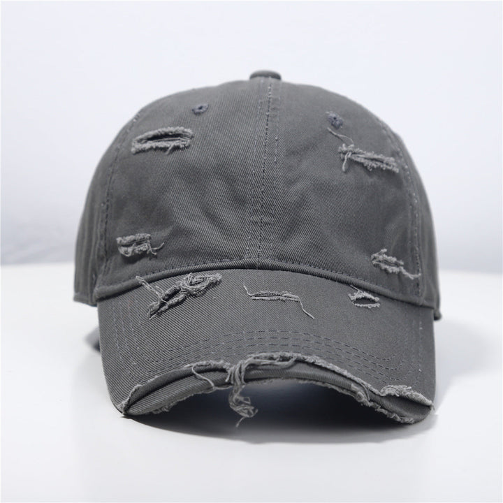Men's Distressed Classic Cotton Baseball Cap Kalsten