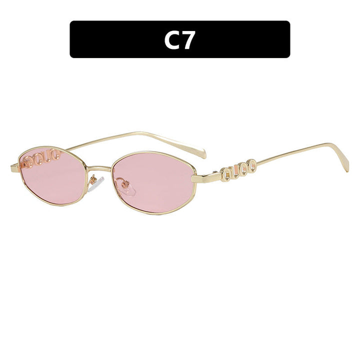 Women’s fashionable sunglasses with elegant stainless steel frame and UV protection Kalsten