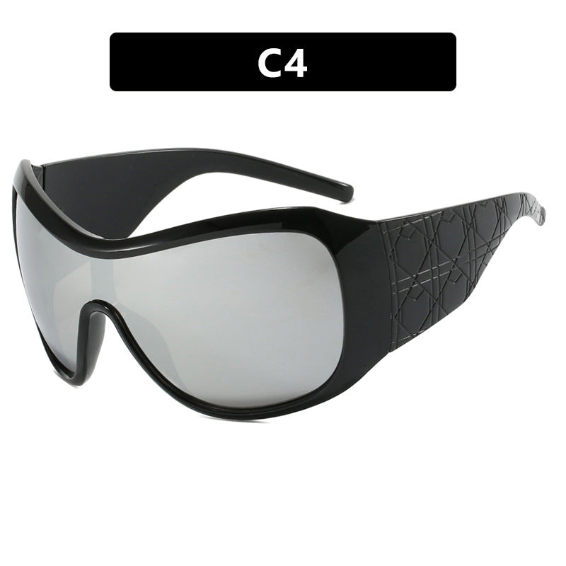 Ladies sport sunglasses with wide-protected frame and polarized lenses Kalsten