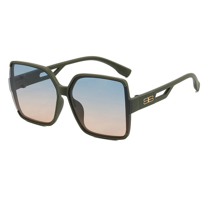 Ladies Oversized Sunglasses with striking angular design Kalsten