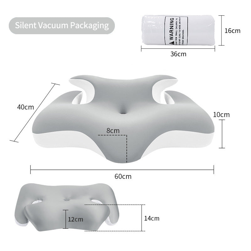 Ergonomic Neck And Shoulder Sleep Pillow With Cooling Gel Surface Kalsten
