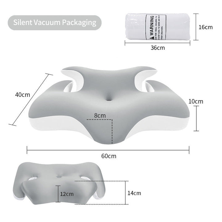 Ergonomic Neck And Shoulder Sleep Pillow With Cooling Gel Surface Kalsten