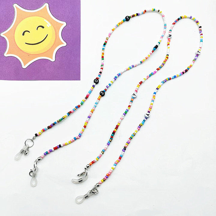 Colorful bead glasses chain Kalsten