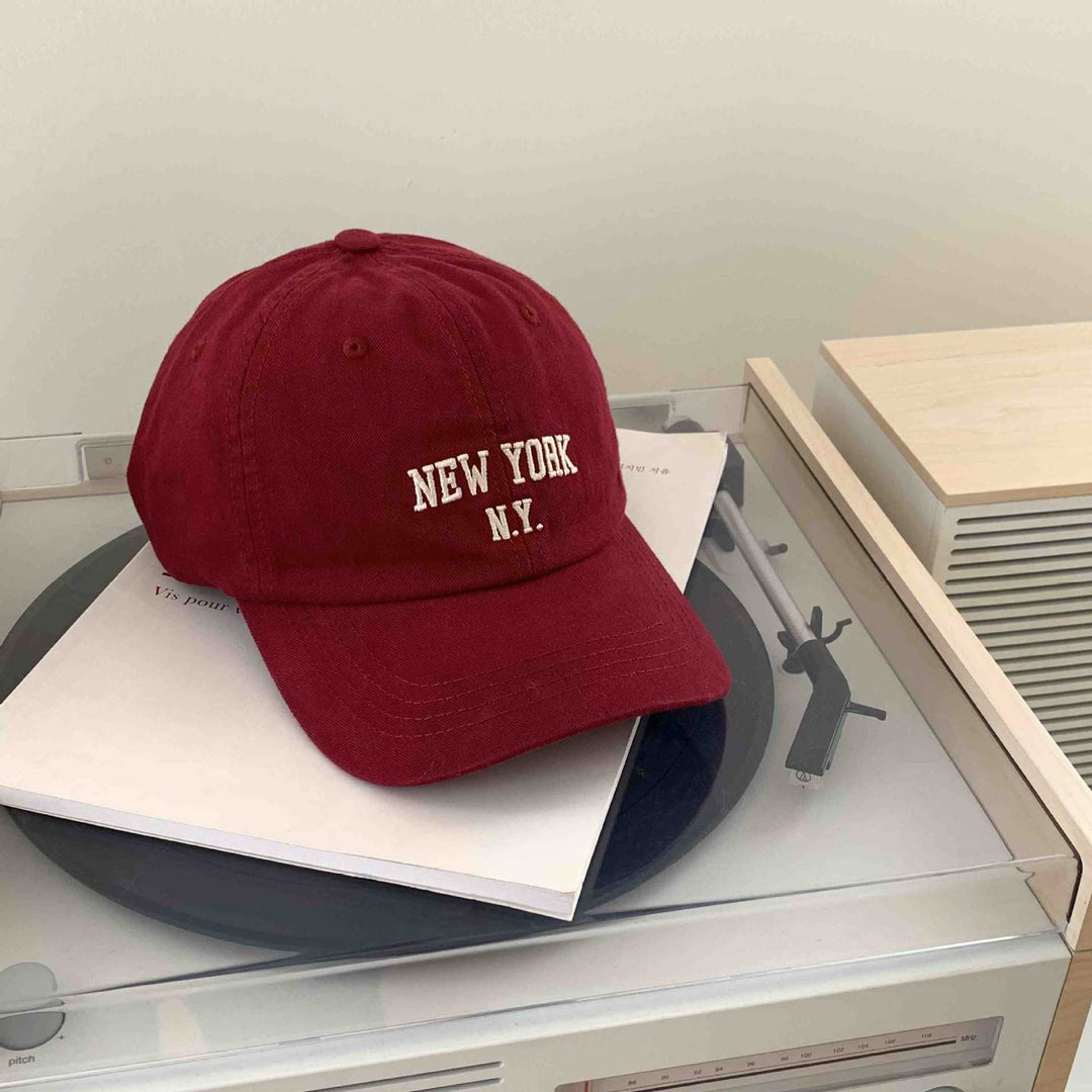 Unisex Embroidered New York Statement Baseball Cap Kalsten