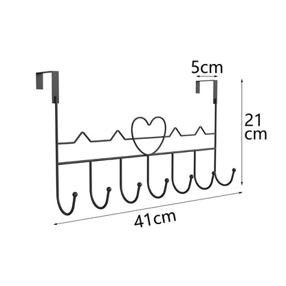 Wall-Mounted Decorative Hook Rack