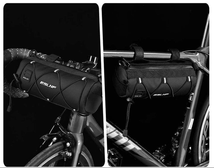 compact waterproof cylindrical bike handlebar storage bag Kalsten