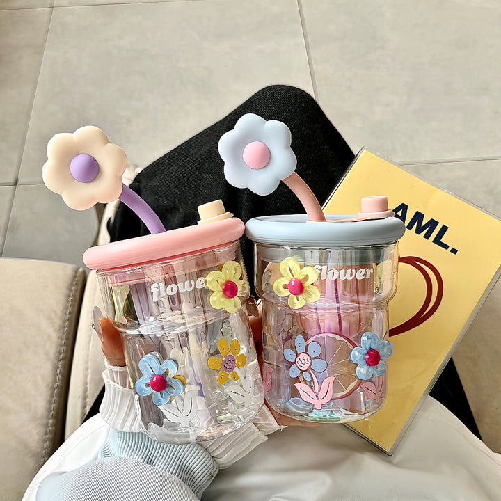 Ladies Flower Motif Drinking Cup Kalsten