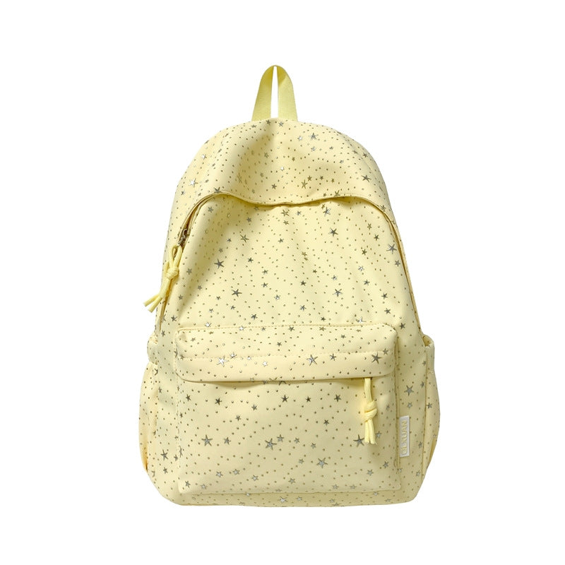 Star-Printed Casual Backpack Kalsten