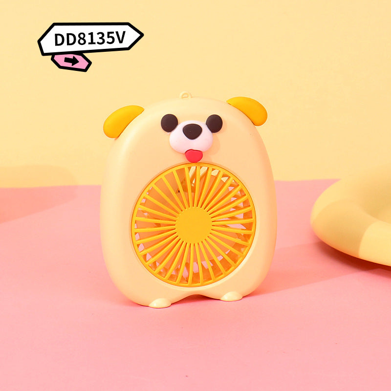 Women's Portable Mini Handheld Fan in Cute Pig Design Kalsten