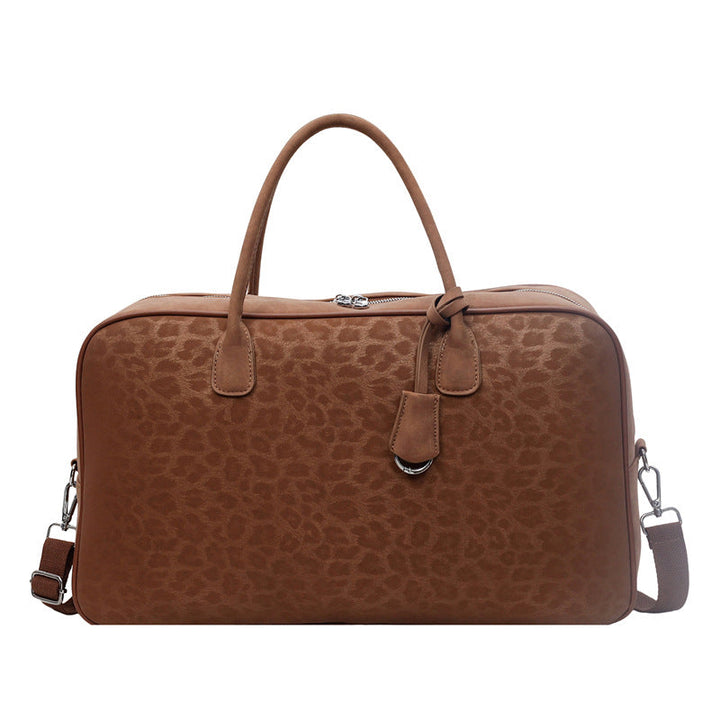 Chic Structured Travel Duffle Bag