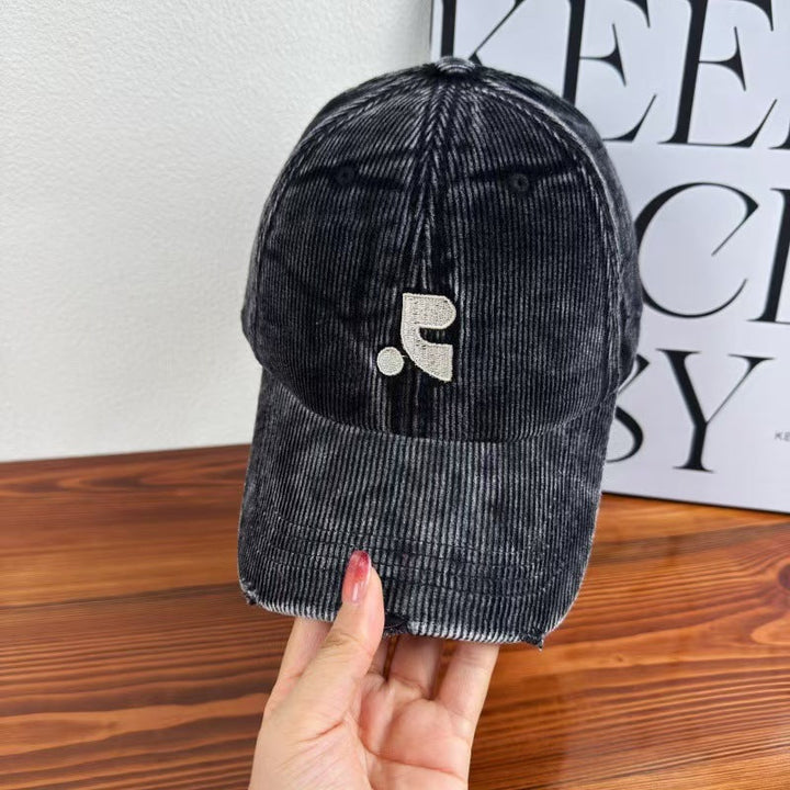 Women's Velvet Textured Baseball Cap Kalsten