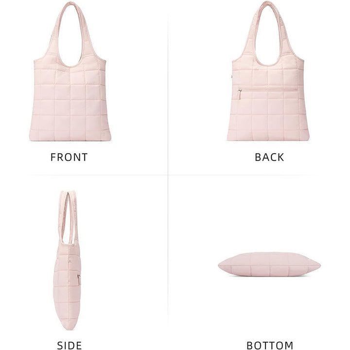 Padded shoulder bag with modern quilted design Kalsten