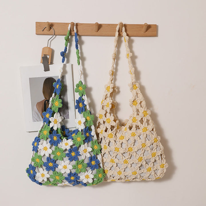Crocheted flower bag Kalsten