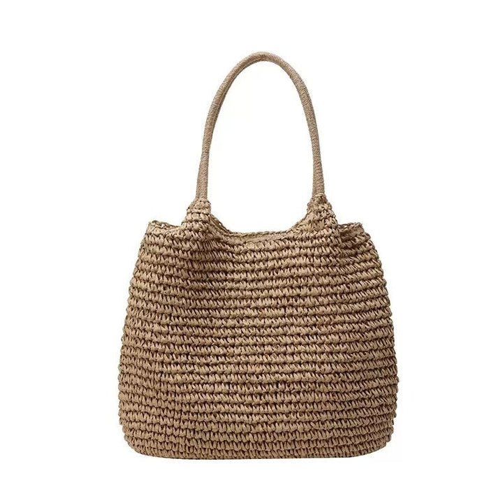Handbag Made of Handwoven Natural Material with Generous Interior Kalsten