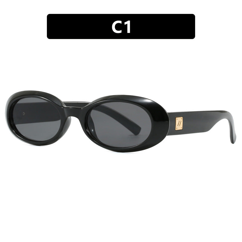 Ladies exclusive sunglasses in elegant oval design Kalsten