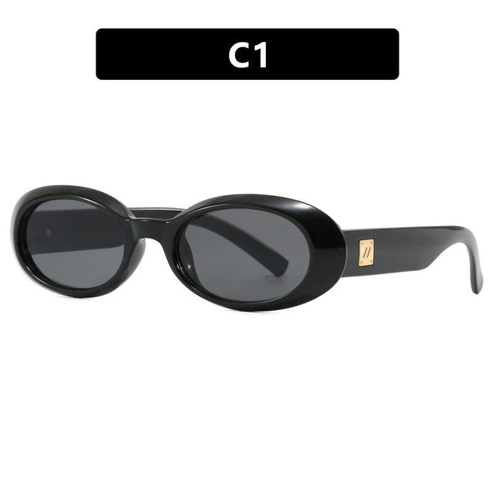 Ladies exclusive sunglasses in elegant oval design Kalsten