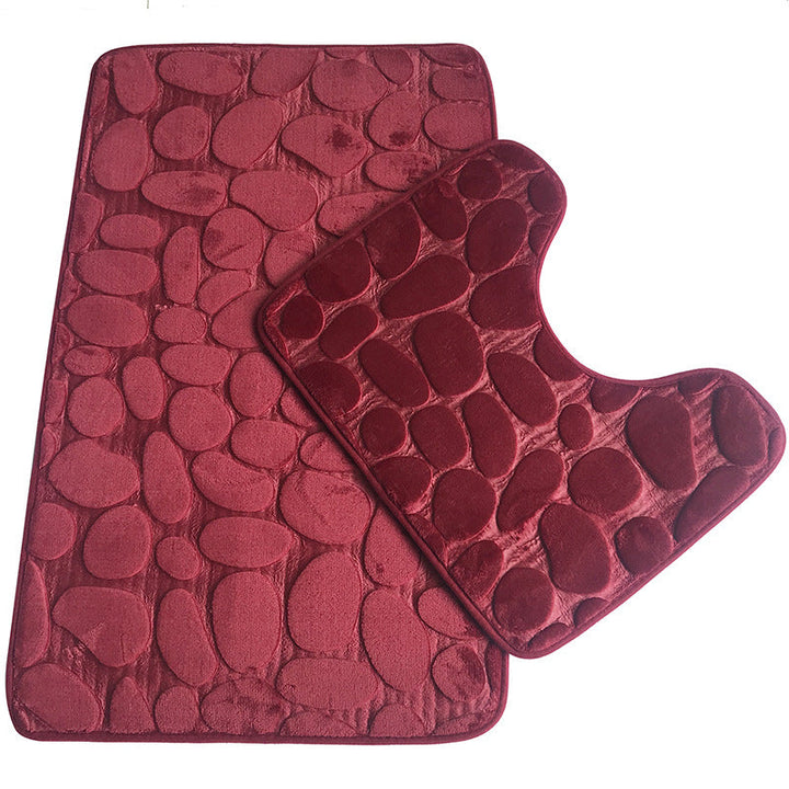 Home Bath Rug Set Kalsten