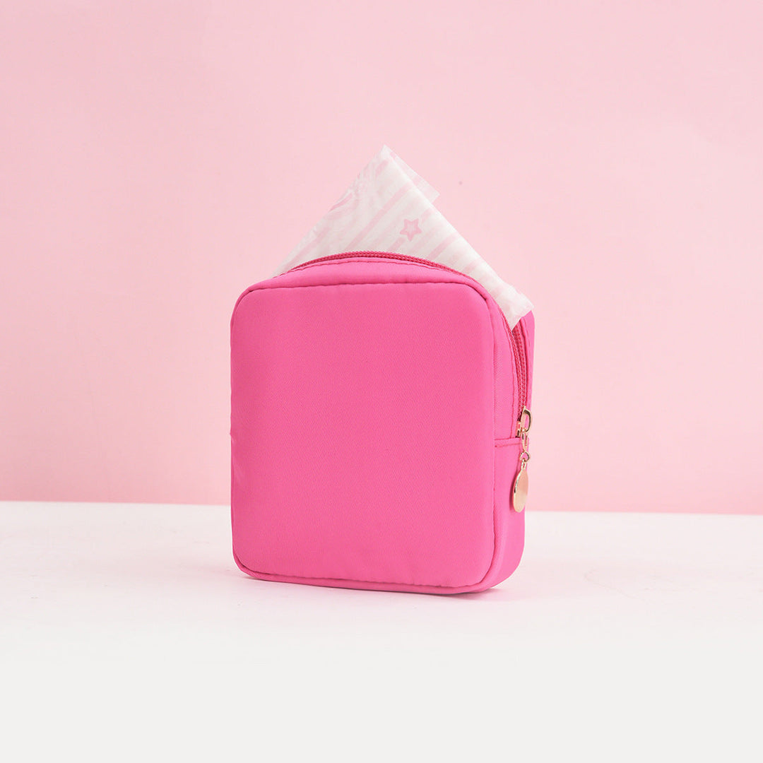 Cosmetic storage bag with fine stripe pattern Kalsten