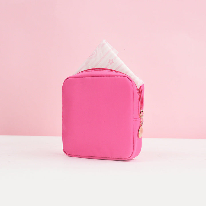 Cosmetic storage bag with fine stripe pattern Kalsten
