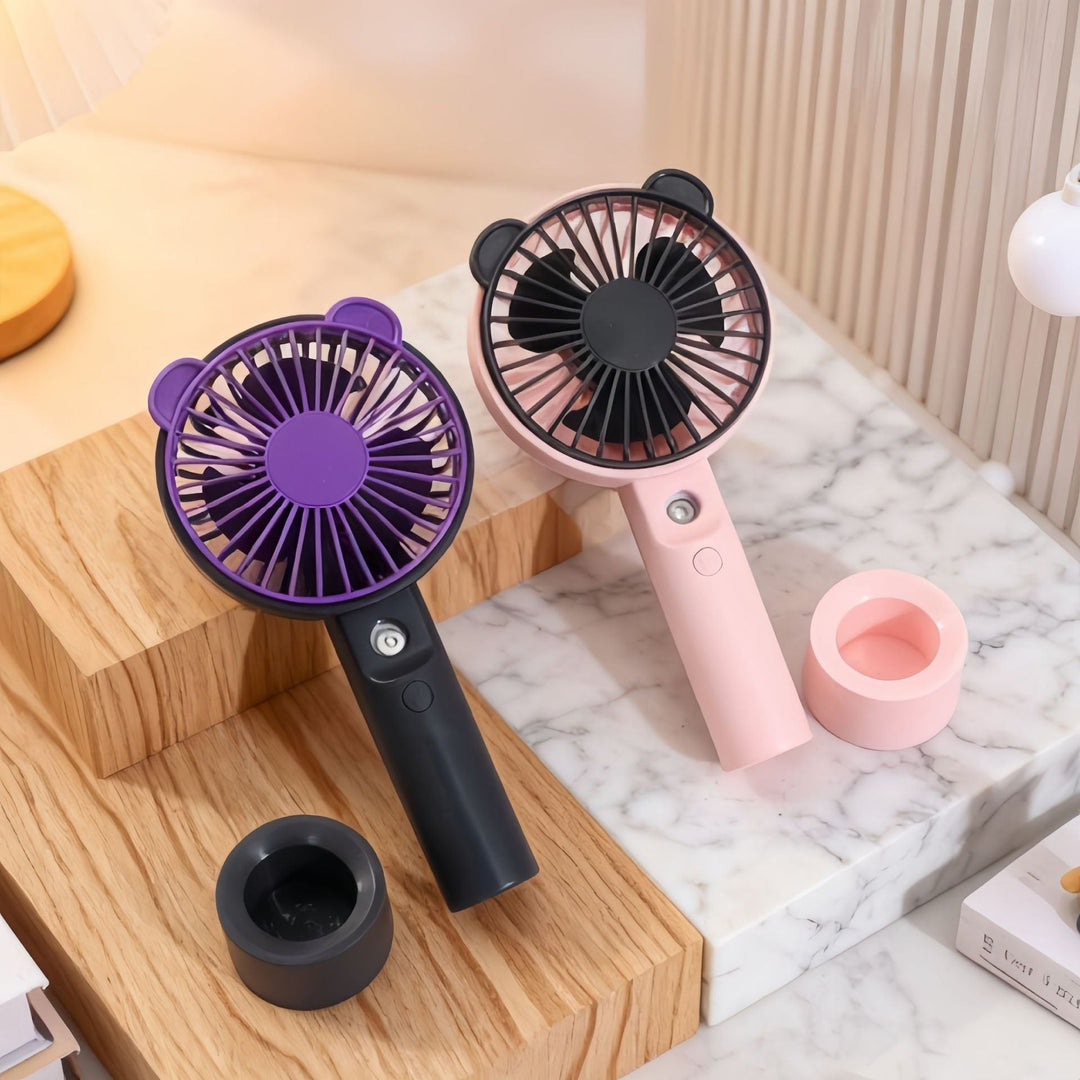 Ladies portable hand fan with spray function Kalsten