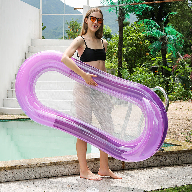 Women Inflatable Lounge Couch with Breathable Mesh Surface Kalsten