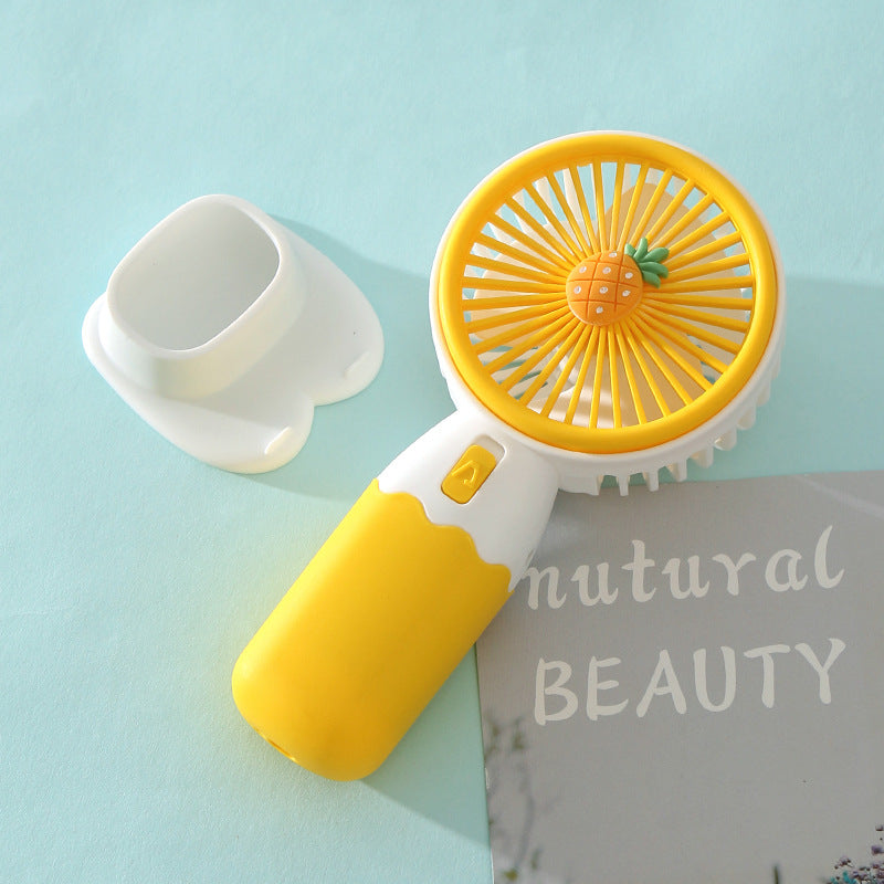 Women's portable handheld fan with flexible design Kalsten