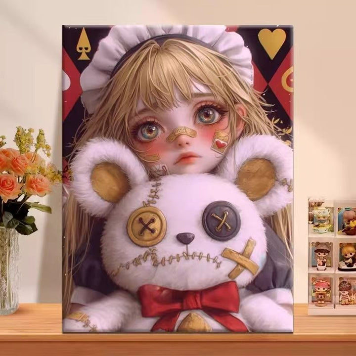 Whimsical Illustrated Fantasy Canvas Art Kalsten