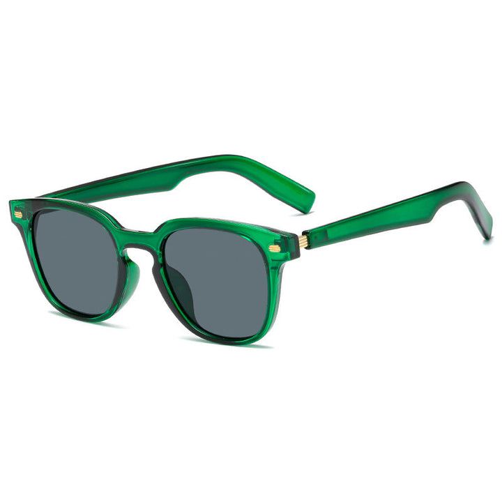 Ladies fashionable corrective glasses with elegant plastic frame and golden accents Kalsten