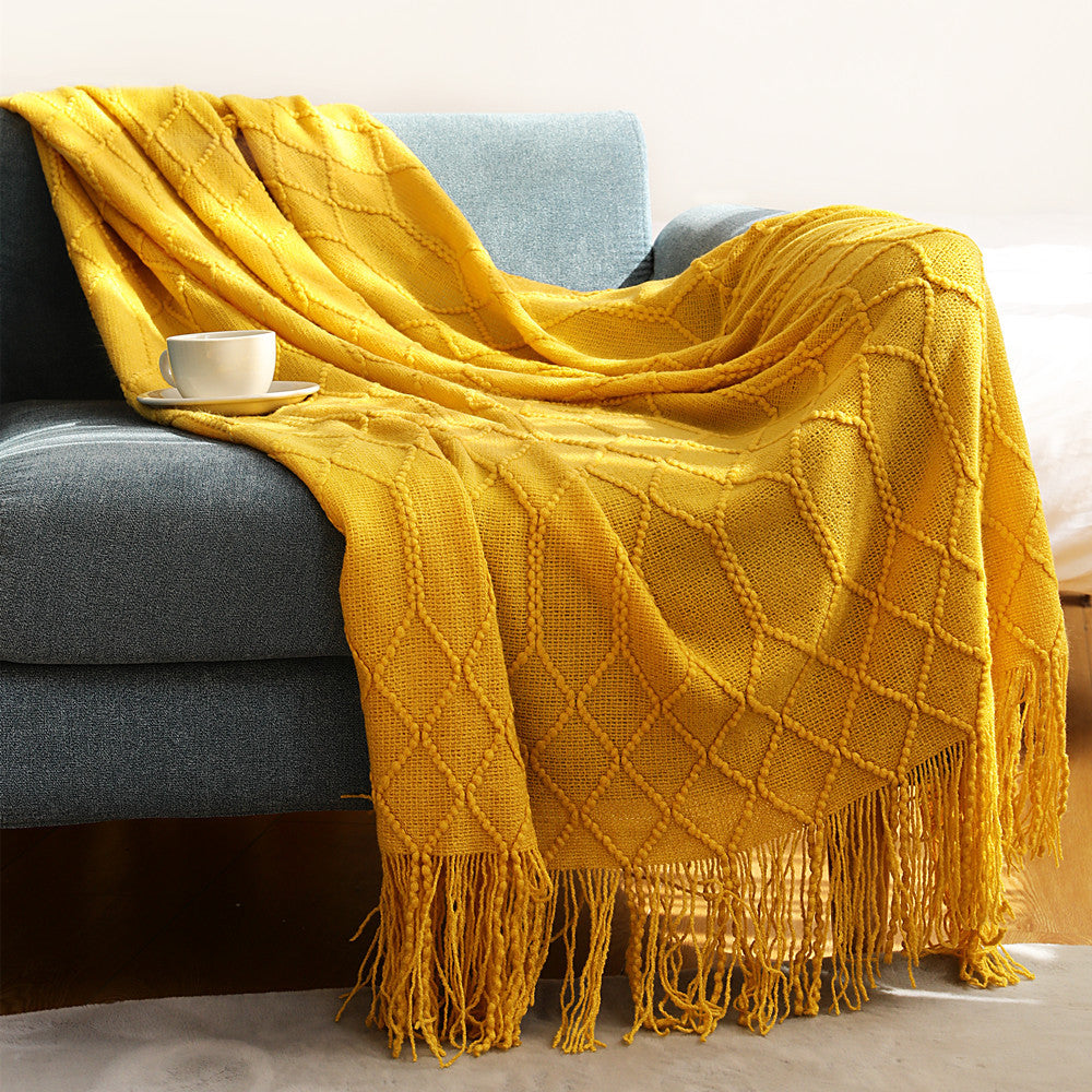 Unisex Cozy Knit Blanket