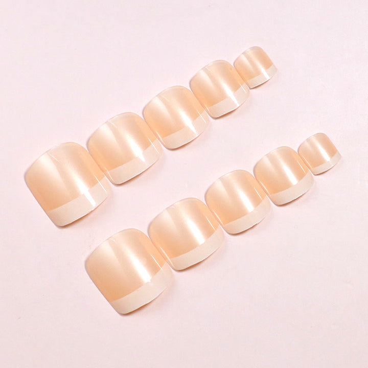 Premium Glossy Press-On Toe Nails Kalsten