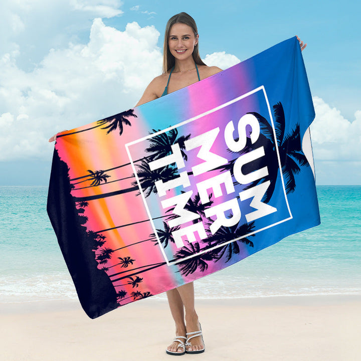 Beach towel with artistic mandala pattern Kalsten