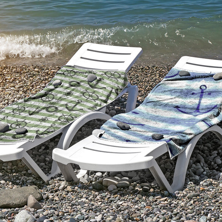 Beach towel made of skin-friendly microfiber with a creative pattern mix Kalsten