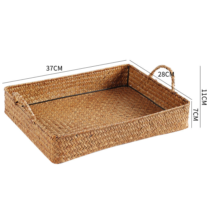 Unisex Handwoven Serving Tray Kalsten