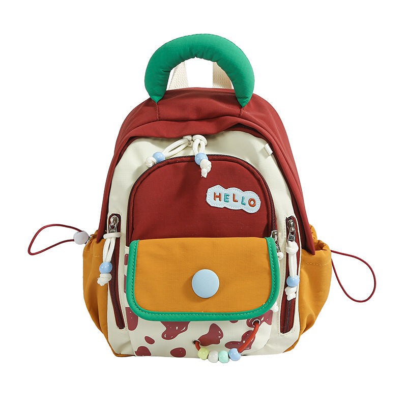 Children's Colorful Character-Themed Backpack kalsten