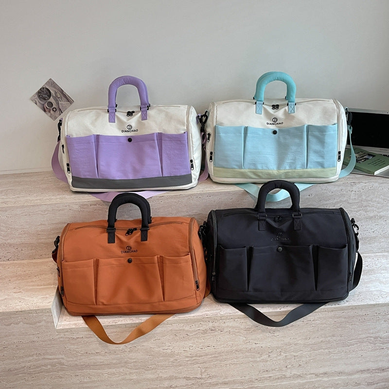 Sporty Travel Bag with Multifunctional Features Kalsten