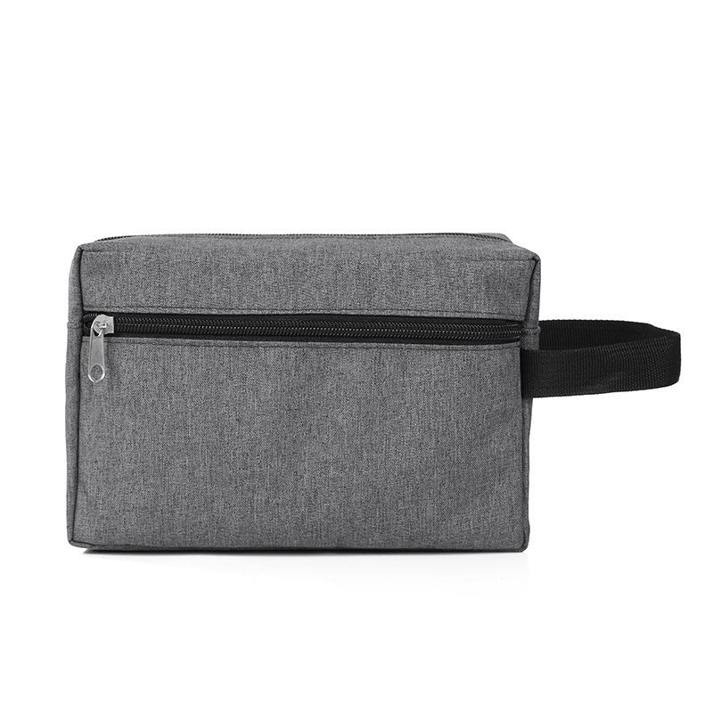 Practical cosmetic bag with two zippers Kalsten