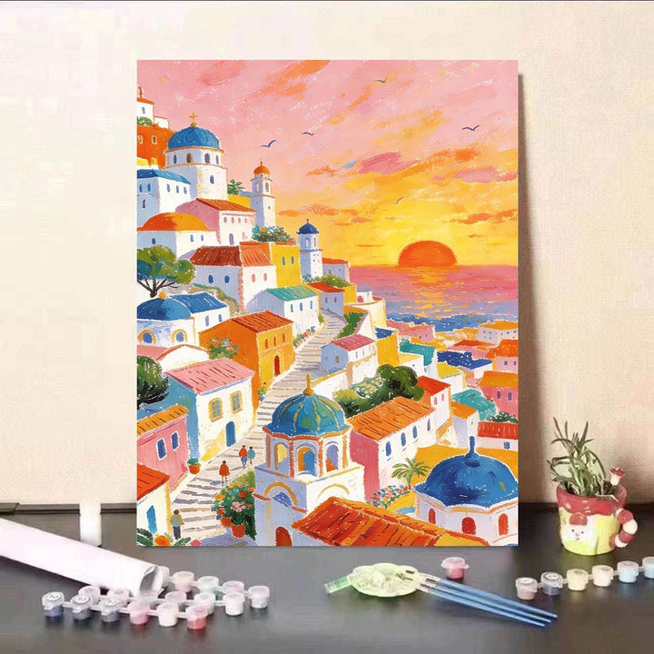 Scenic Sunset Canvas Art Kalsten