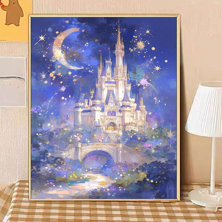 Enchanted Castle Landscape Canvas Art Kalsten