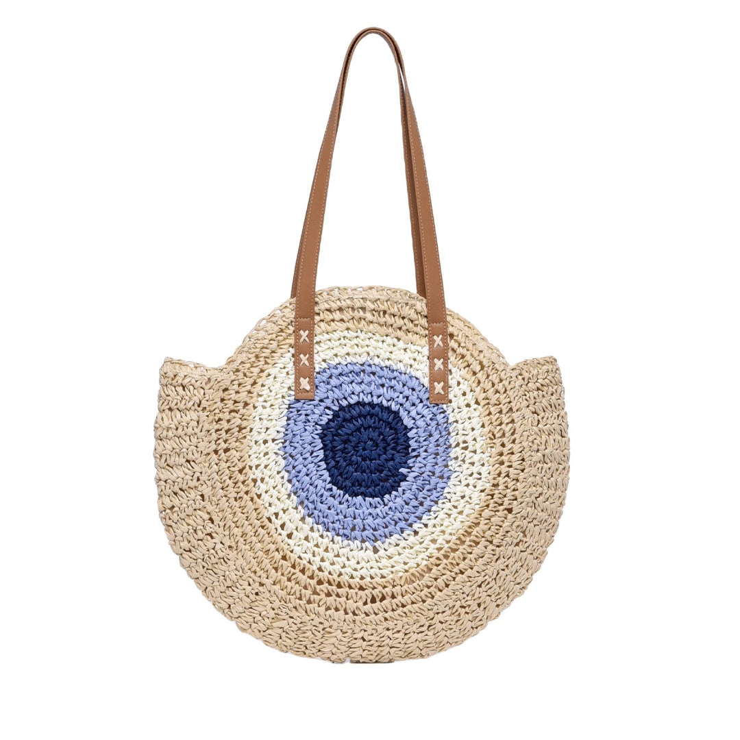 Handmade Round Rattan Bag Kalsten
