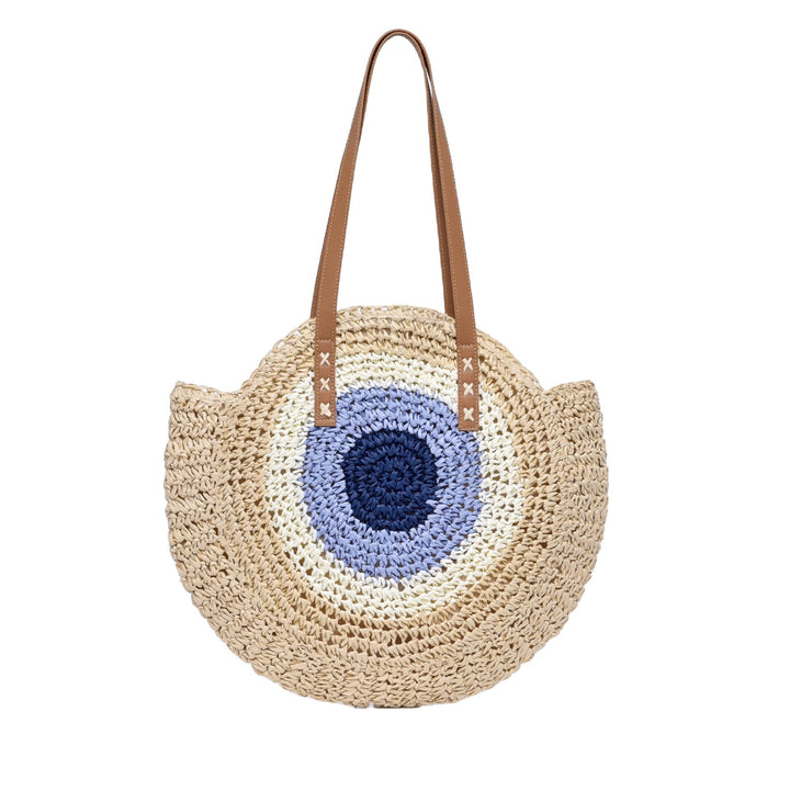 Handmade Round Rattan Bag Kalsten