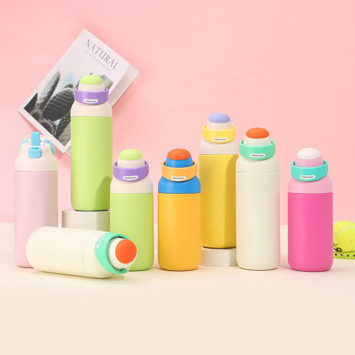Women's insulated drinking bottle with ergonomic closure Kalsten
