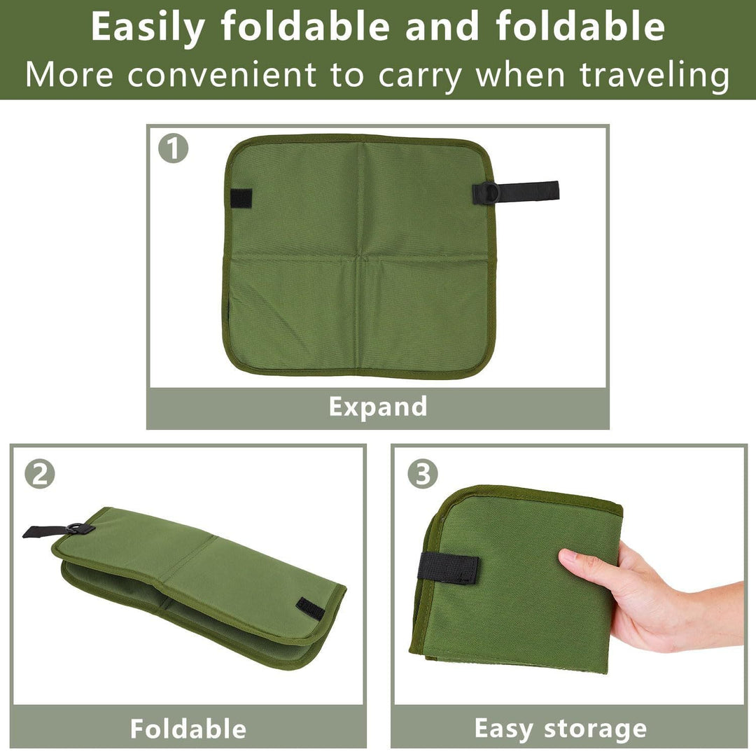 Ladies outdoor seating mat with detachable carrying strap Kalsten
