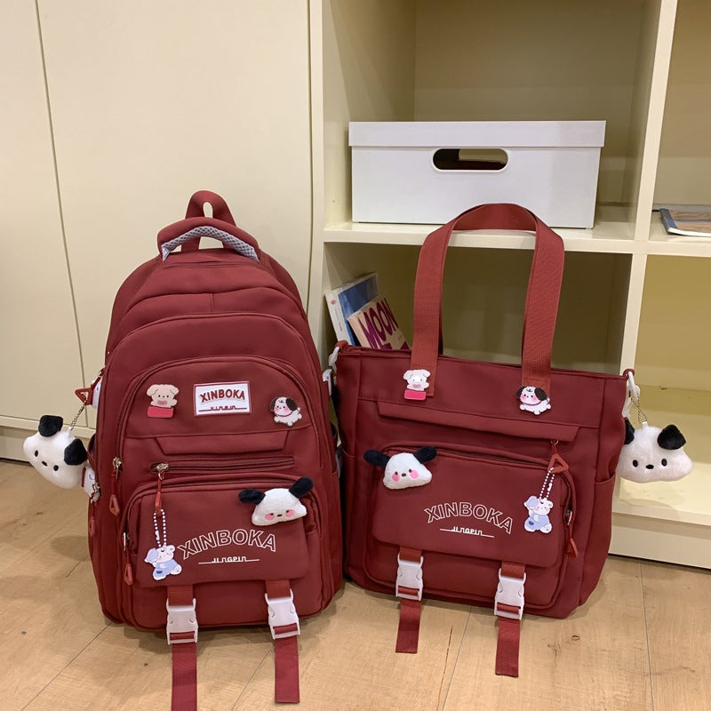 Children's Fun Character Print School Backpack Kalsten