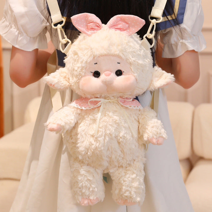 Plush Backpack in Cute Rabbit Design Kalsten