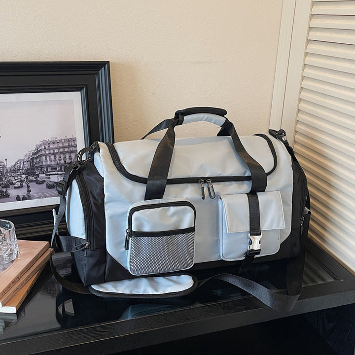 Sporty multifunctional travel bag with external pocket Kalsten